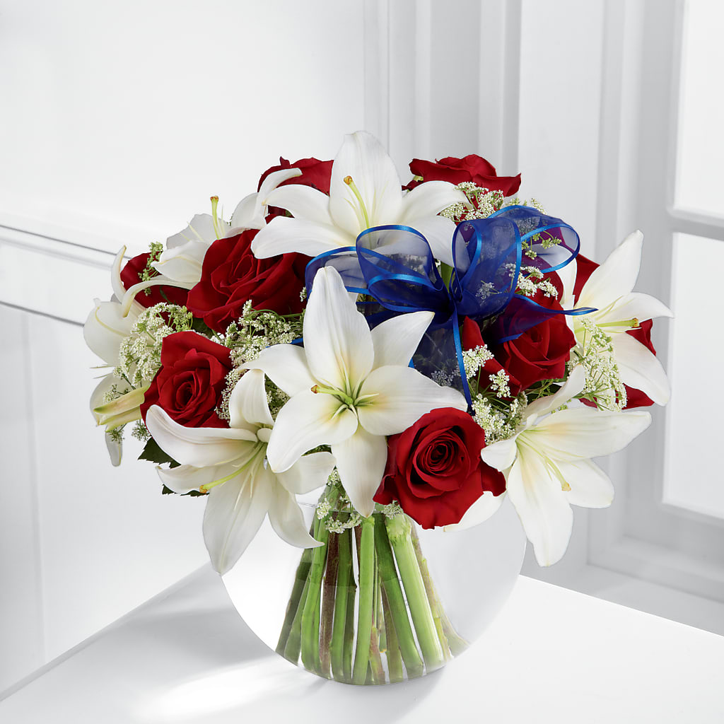 Independence Bouquet – Poplar Flower Shop, Terre Haute IN