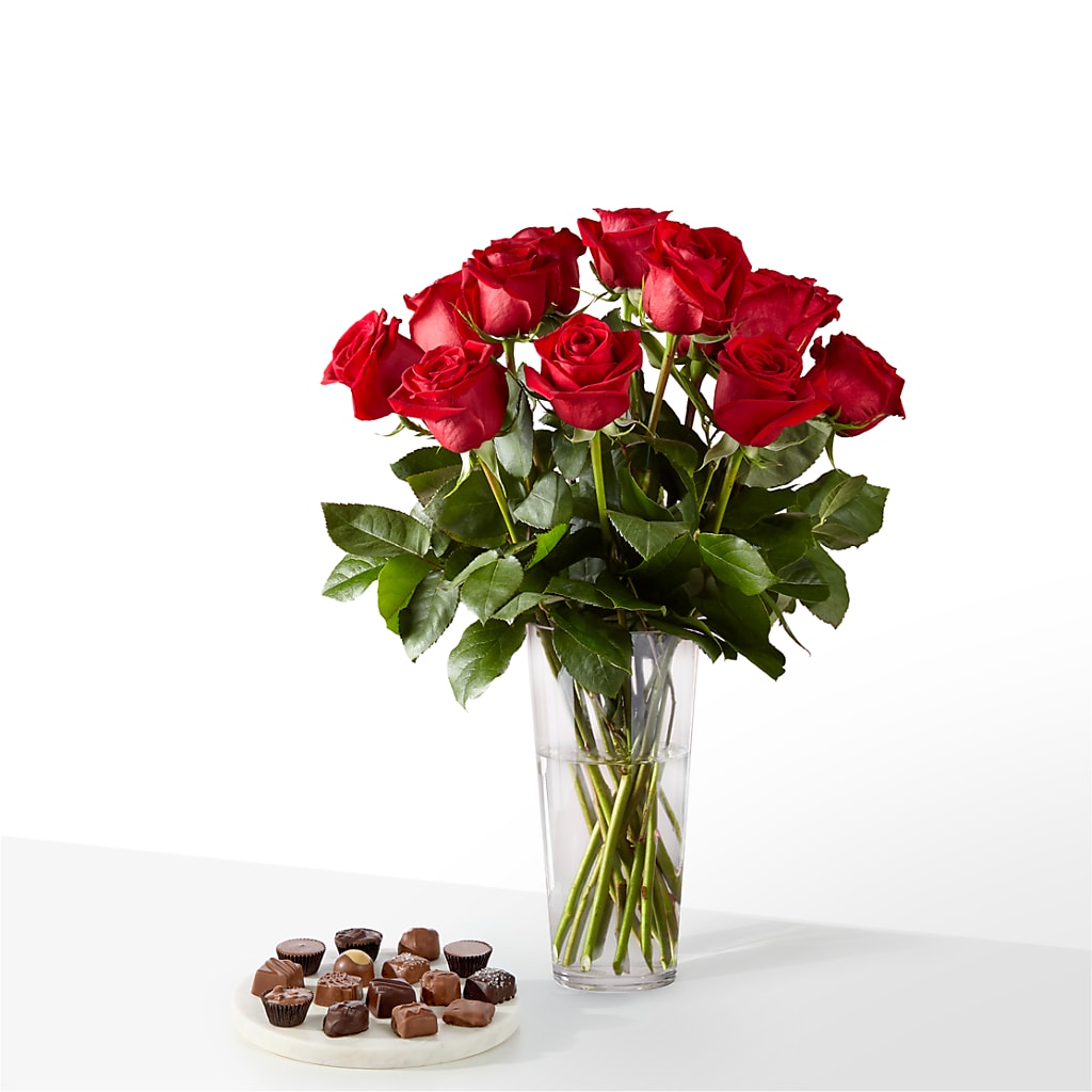 Romantic Long Stem Red Rose Bouquet Bundles – Poplar Flower Shop, Terre Haute IN
