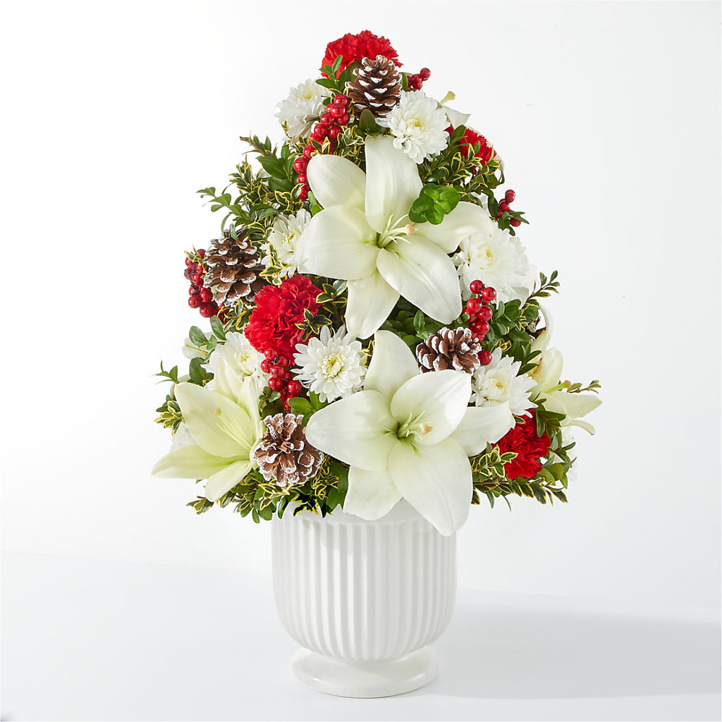 Festive Moments Tree – Poplar Flower Shop, Terre Haute IN
