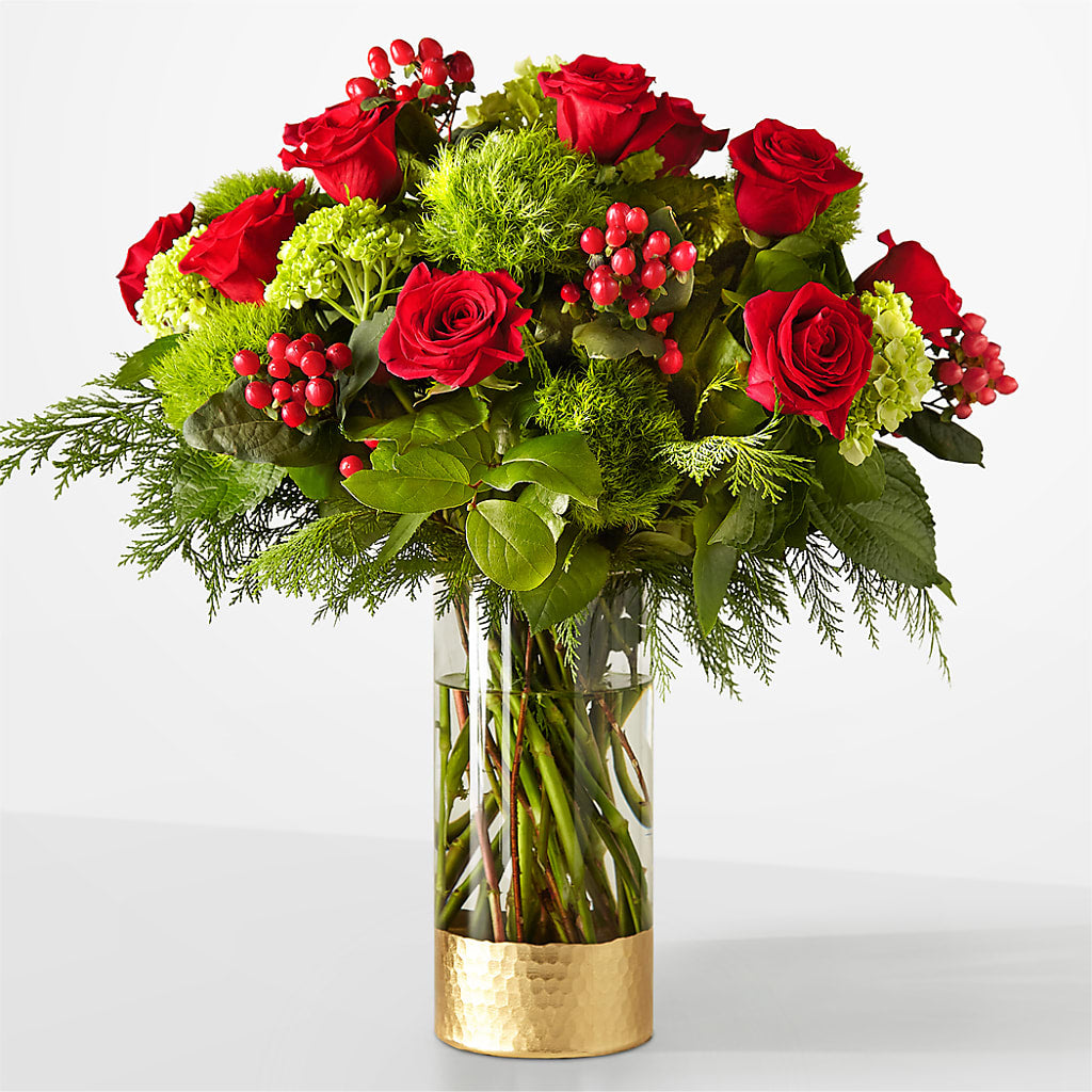 Plaid Throw Bouquet – Poplar Flower Shop, Terre Haute IN