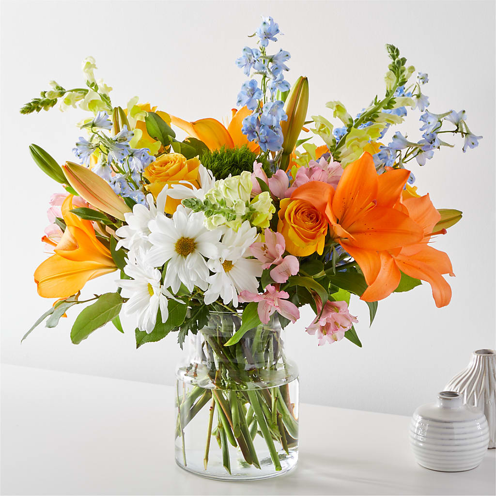 Sun Salutation Bouquet – Poplar Flower Shop, Terre Haute IN