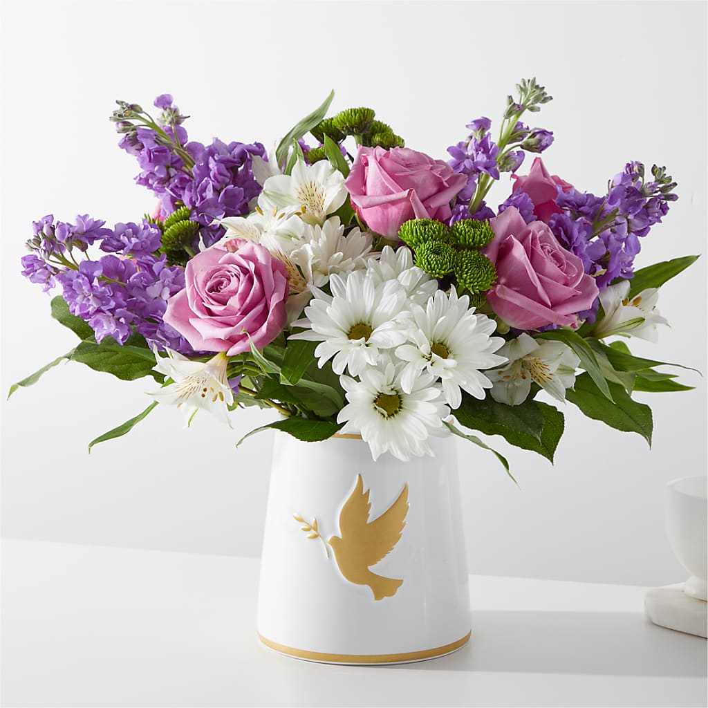 Garden of Peace Bouquet – Poplar Flower Shop, Terre Haute IN