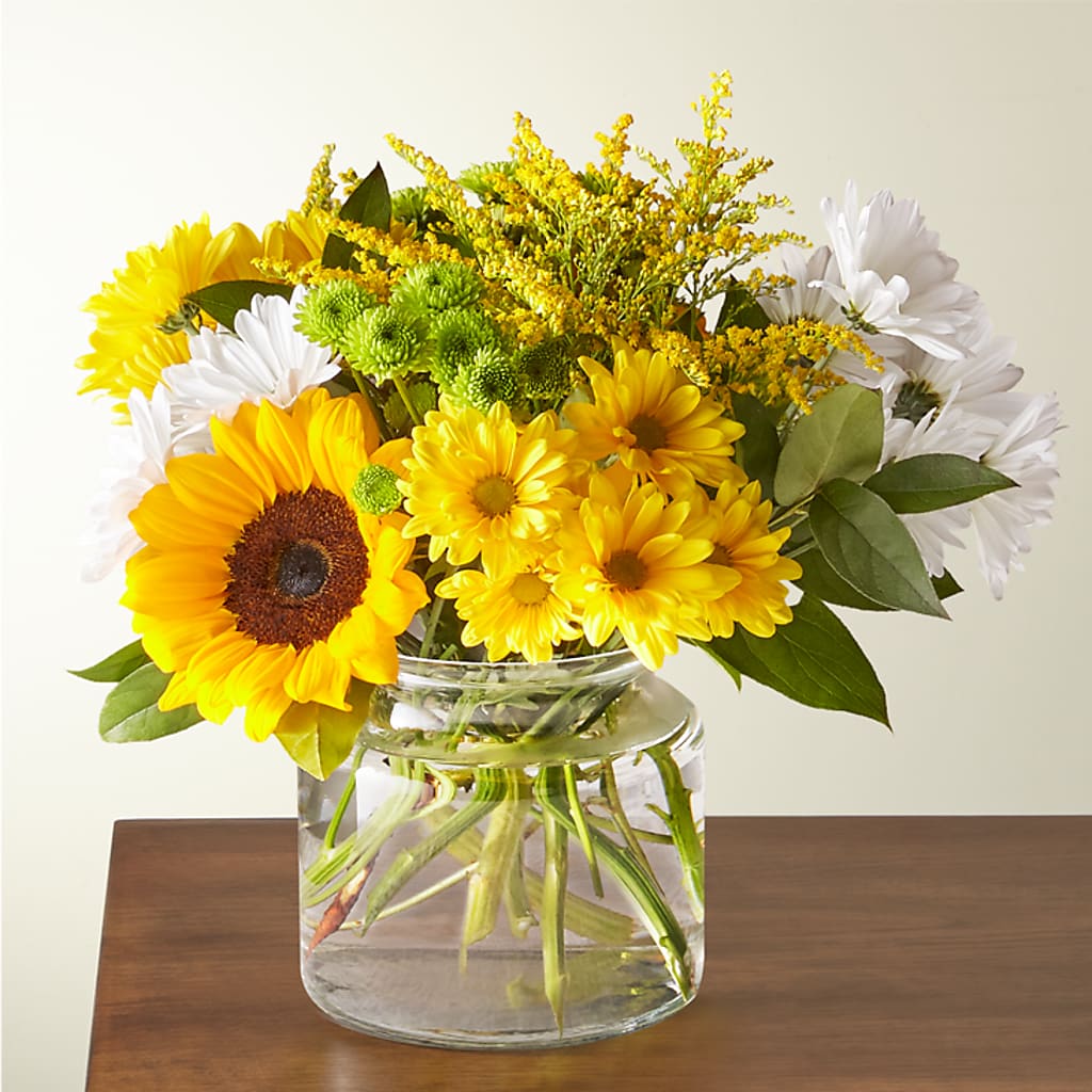 Hello Sunshine Bouquet – Poplar Flower Shop, Terre Haute IN