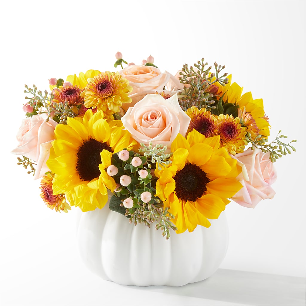Pumpkin to Talk About Bouquet – Poplar Flower Shop, Terre Haute IN