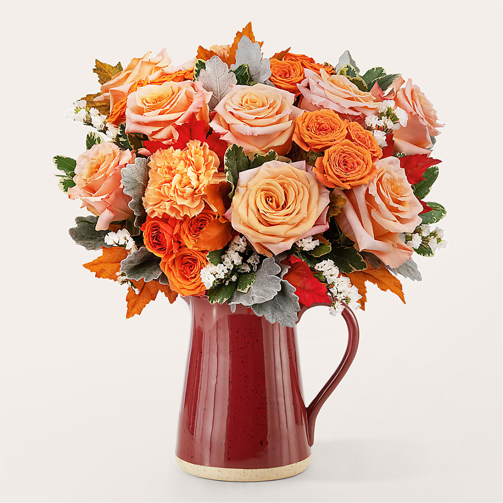 Pumpkin Pie Bouquet – Poplar Flower Shop, Terre Haute IN
