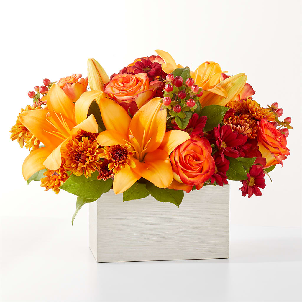 Backyard Bonfire Bouquet – Poplar Flower Shop, Terre Haute IN