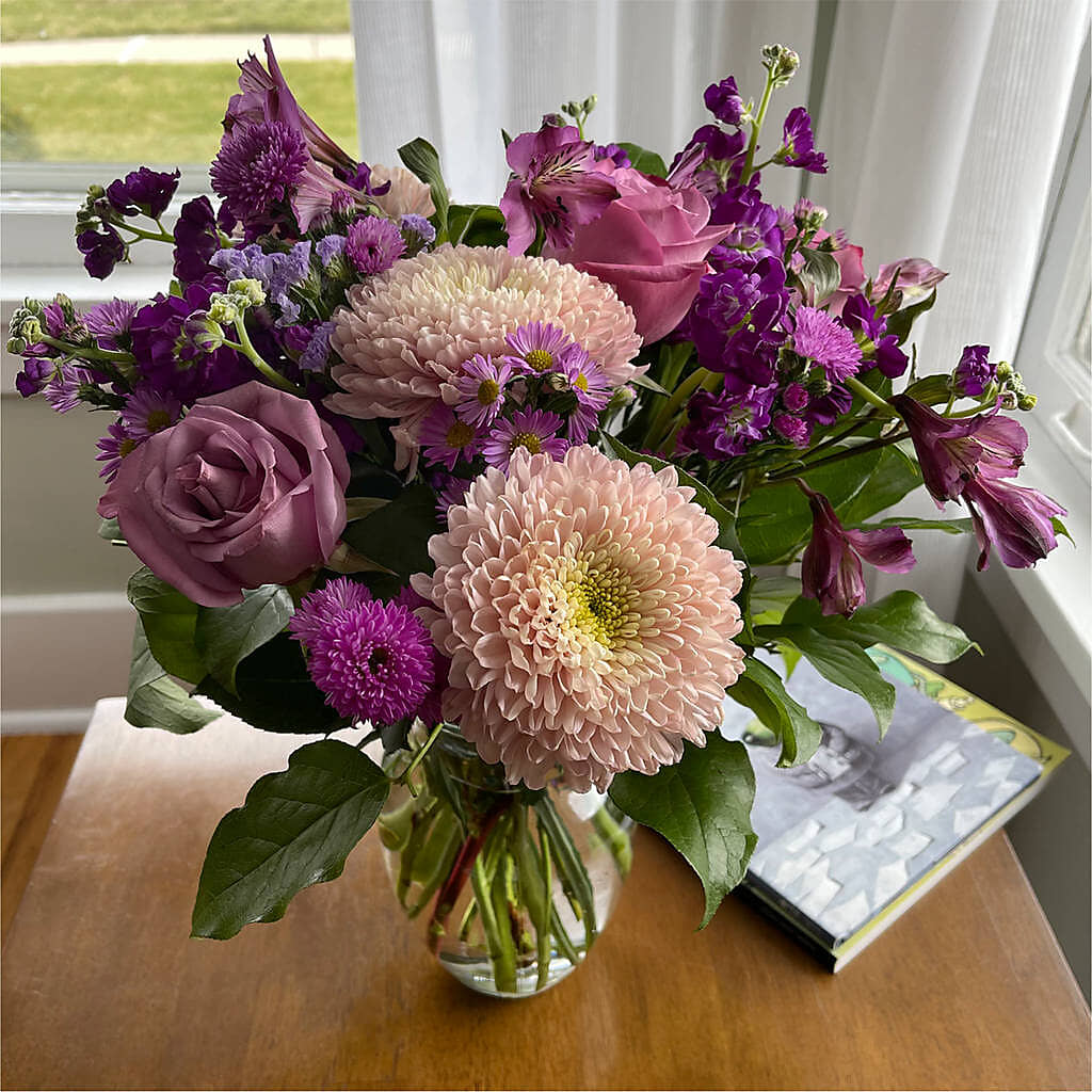 Ultraviolet Bouquet – Poplar Flower Shop, Terre Haute IN