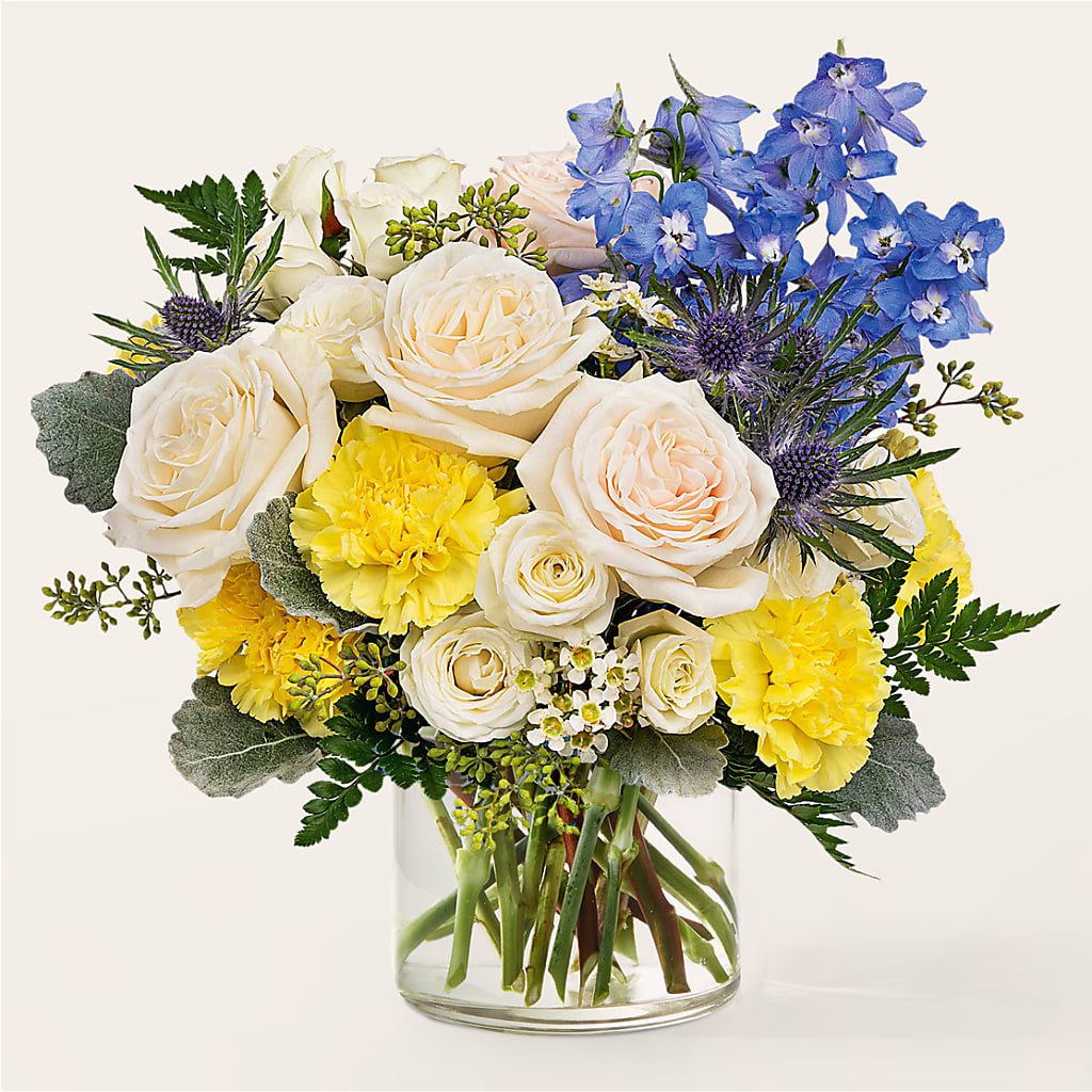 Lemon Sorbet Bouquet – Poplar Flower Shop, Terre Haute IN