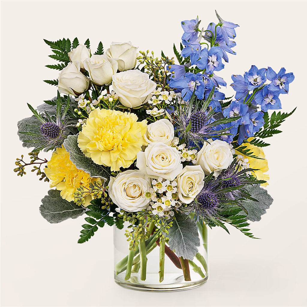 Lemon Sorbet Bouquet – Poplar Flower Shop, Terre Haute IN