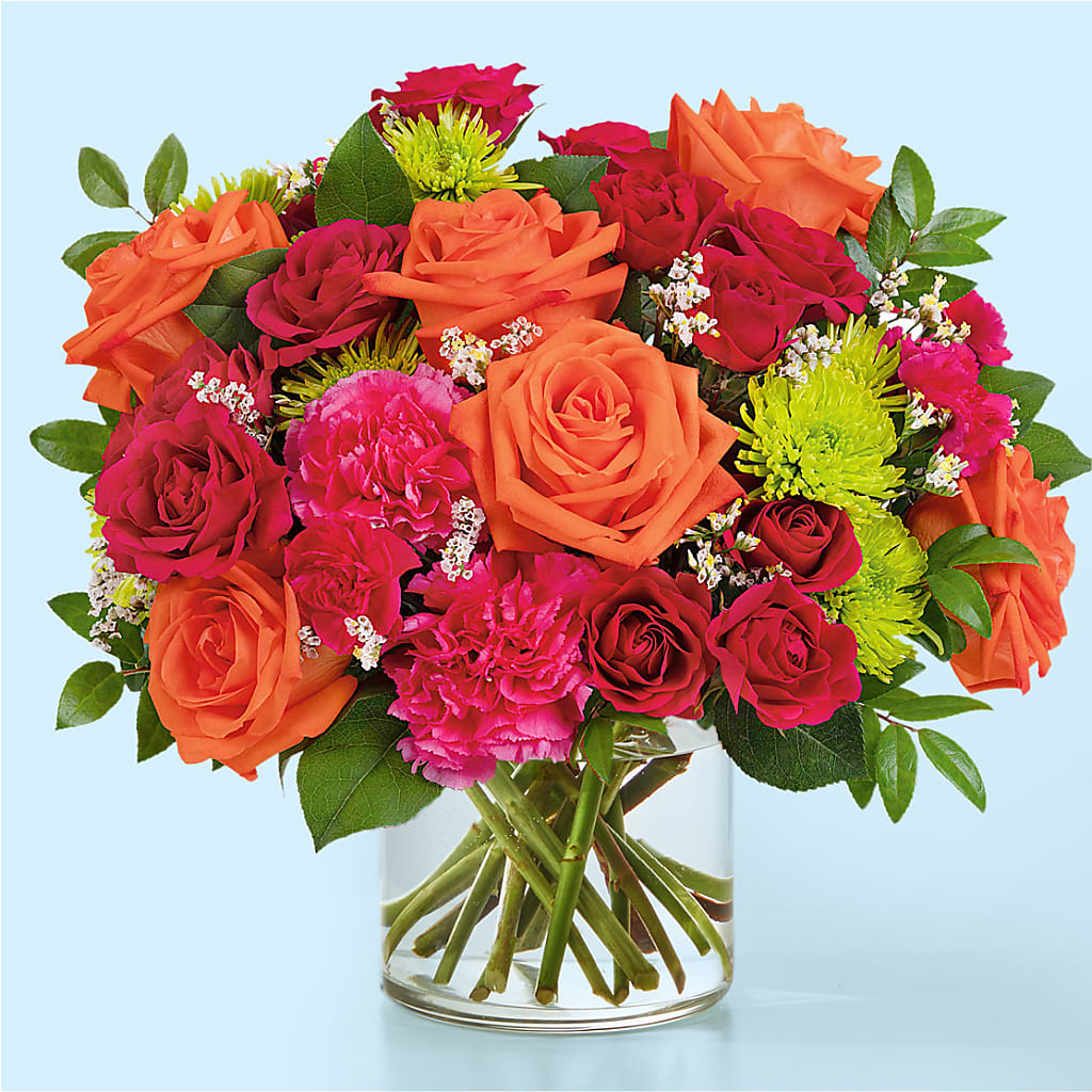 Colorful Carnival Bouquet – Poplar Flower Shop, Terre Haute IN