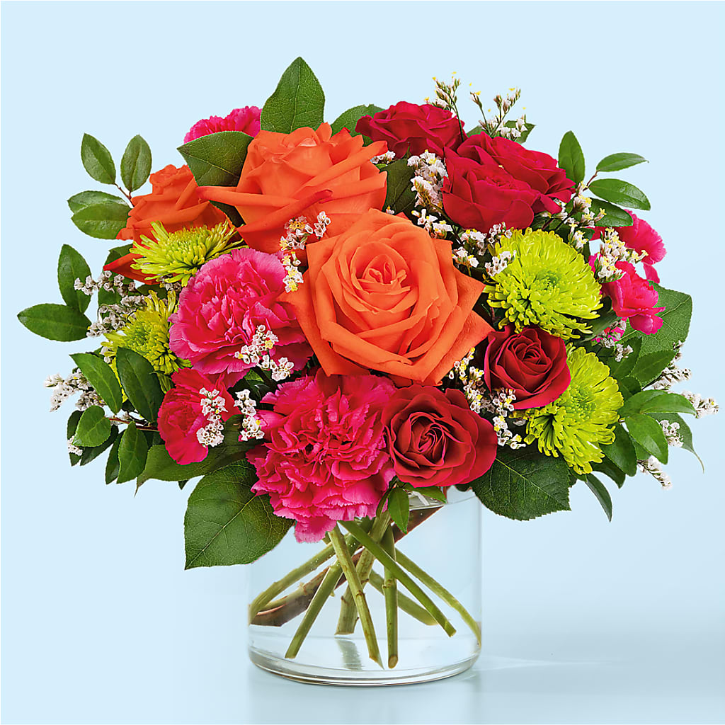 Colorful Carnival Bouquet – Poplar Flower Shop, Terre Haute IN