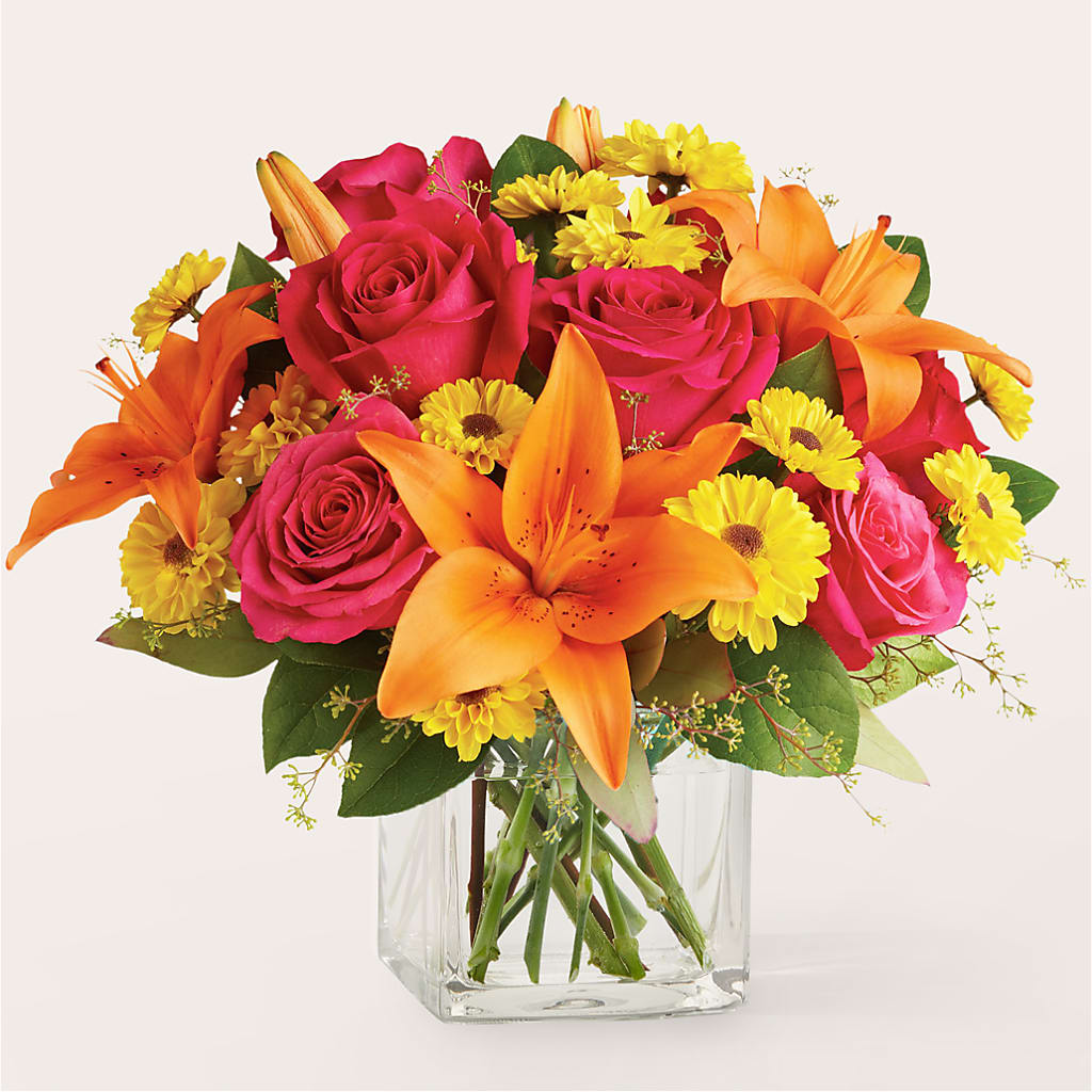 Neon Lights Bouquet – Poplar Flower Shop, Terre Haute IN