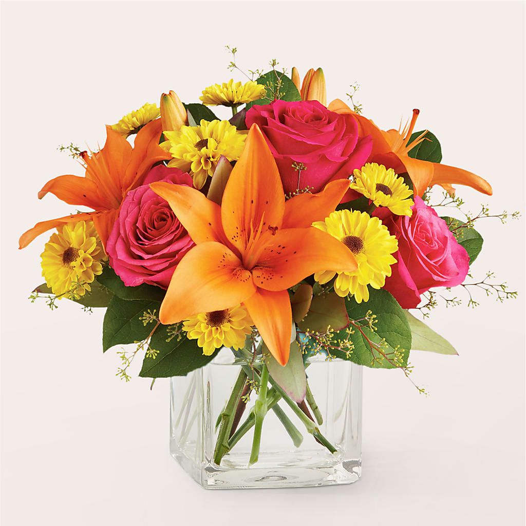 Neon Lights Bouquet – Poplar Flower Shop, Terre Haute IN