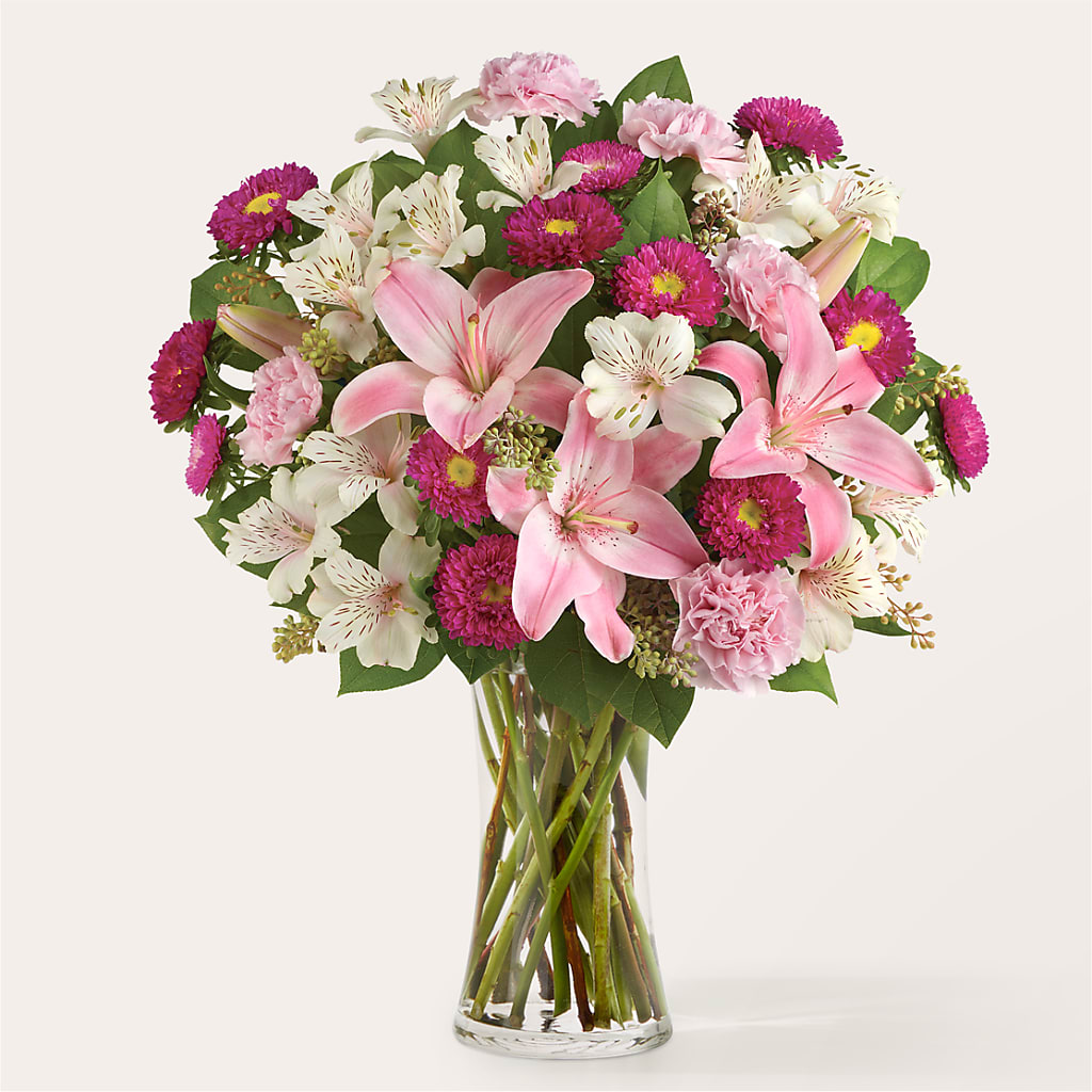 Feeling Fuchsia Bouquet – Poplar Flower Shop, Terre Haute IN