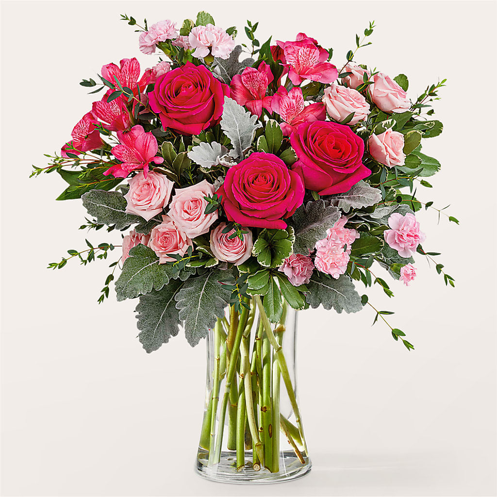 Tickled Pink Bouquet – Poplar Flower Shop, Terre Haute IN