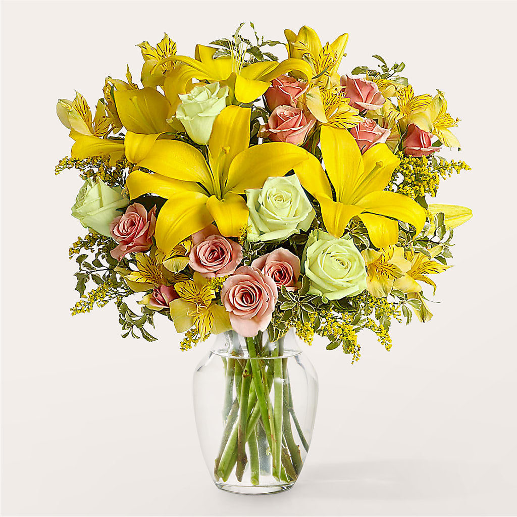 Sunburst Bouquet – Poplar Flower Shop, Terre Haute IN