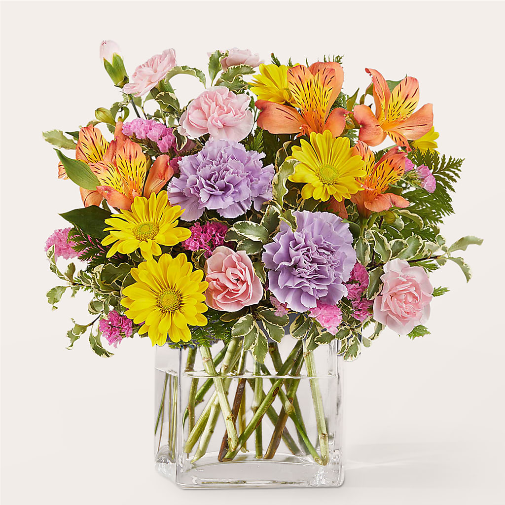 Shades of Happiness Bouquet – Poplar Flower Shop, Terre Haute IN