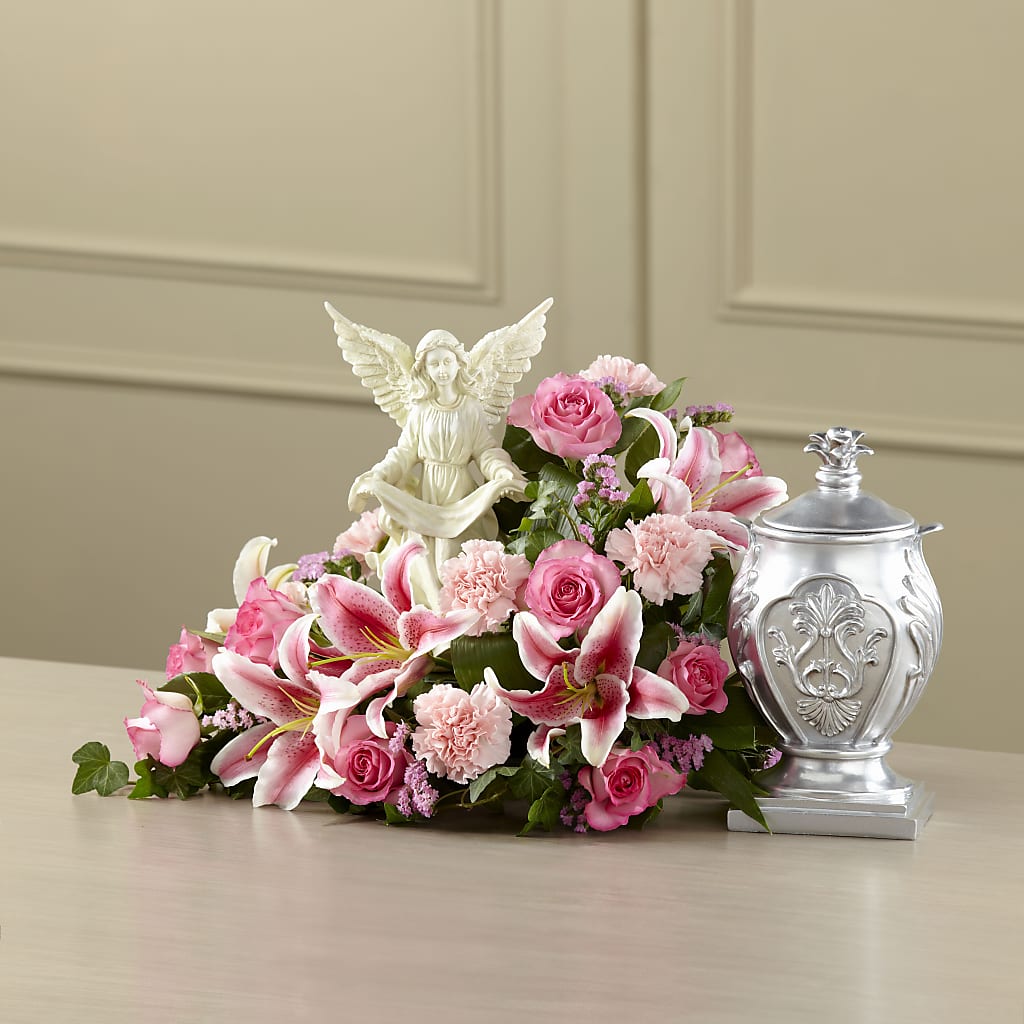 Divinity Arrangement – Poplar Flower Shop, Terre Haute IN