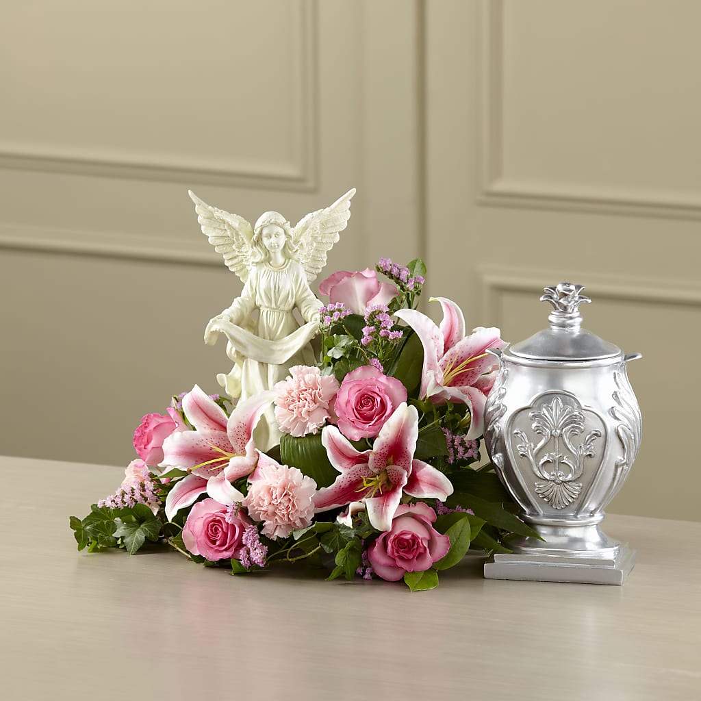 Divinity Arrangement – Poplar Flower Shop, Terre Haute IN