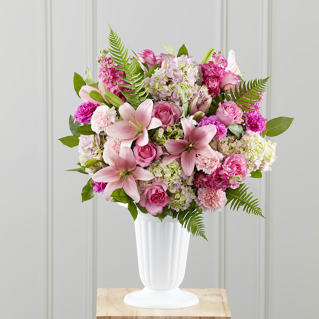 Never-Ending Love Arrangement – Poplar Flower Shop, Terre Haute IN