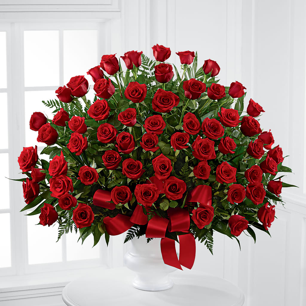 Blessed with Love Arrangement – Poplar Flower Shop, Terre Haute IN