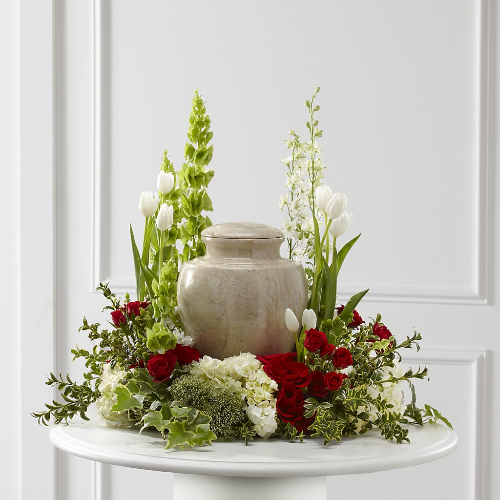 Tears of Comfort Arrangement – Poplar Flower Shop, Terre Haute IN