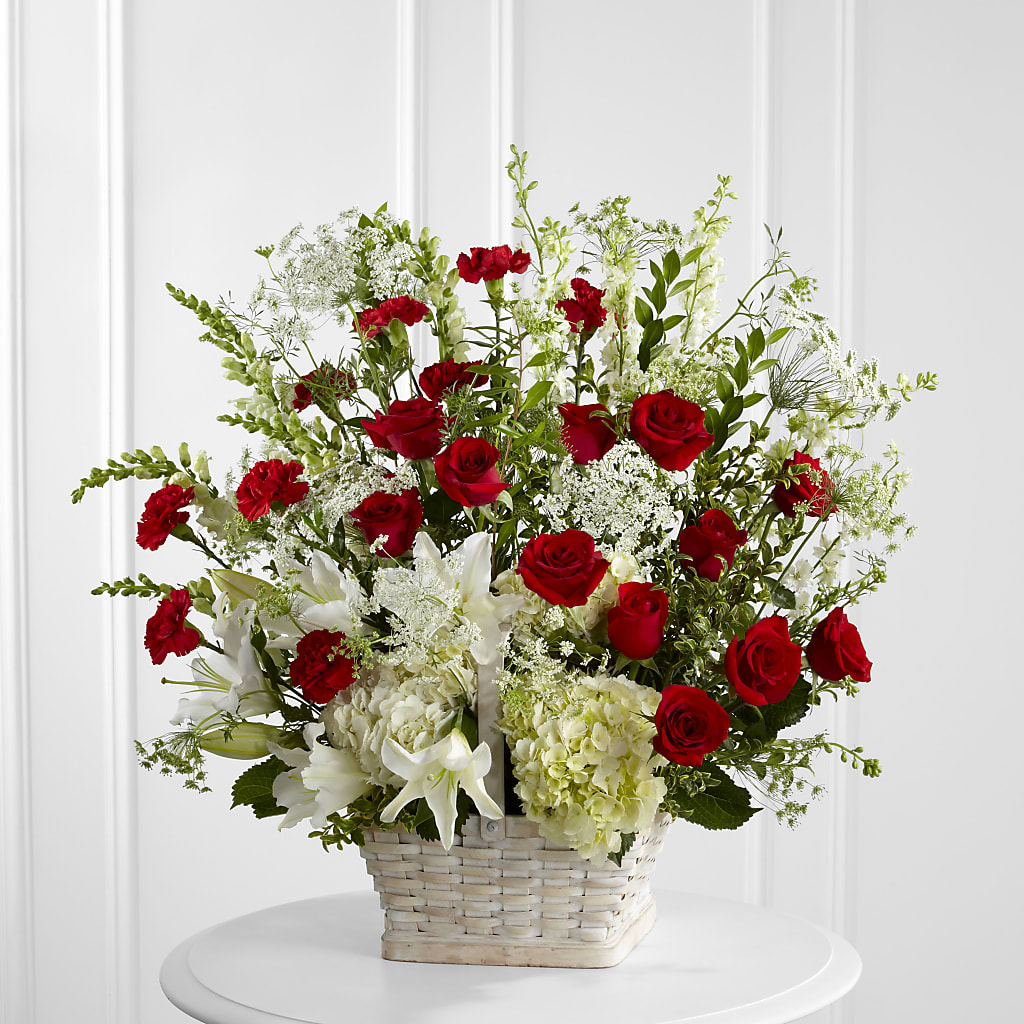 In Loving Memory Arrangement – Poplar Flower Shop, Terre Haute IN