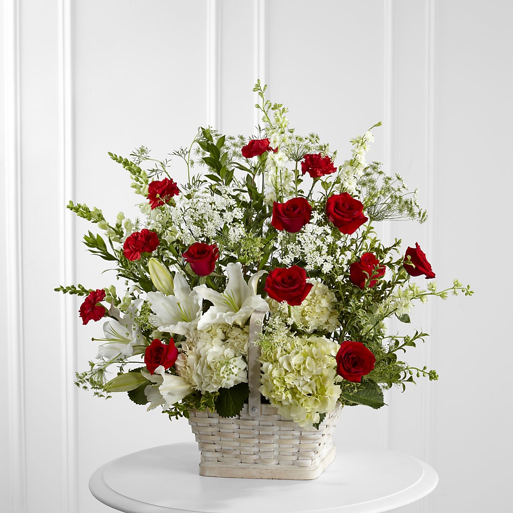 In Loving Memory Arrangement – Poplar Flower Shop, Terre Haute IN