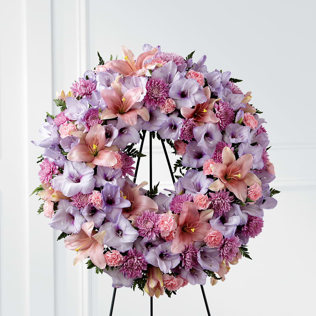 Beloved Friend Wreath – Poplar Flower Shop, Terre Haute IN