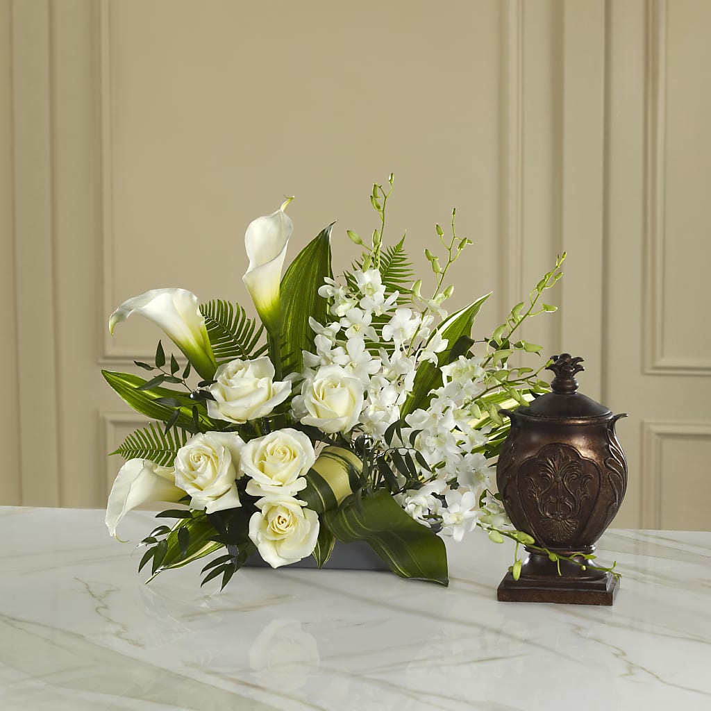 At Peace Arrangement – Poplar Flower Shop, Terre Haute IN