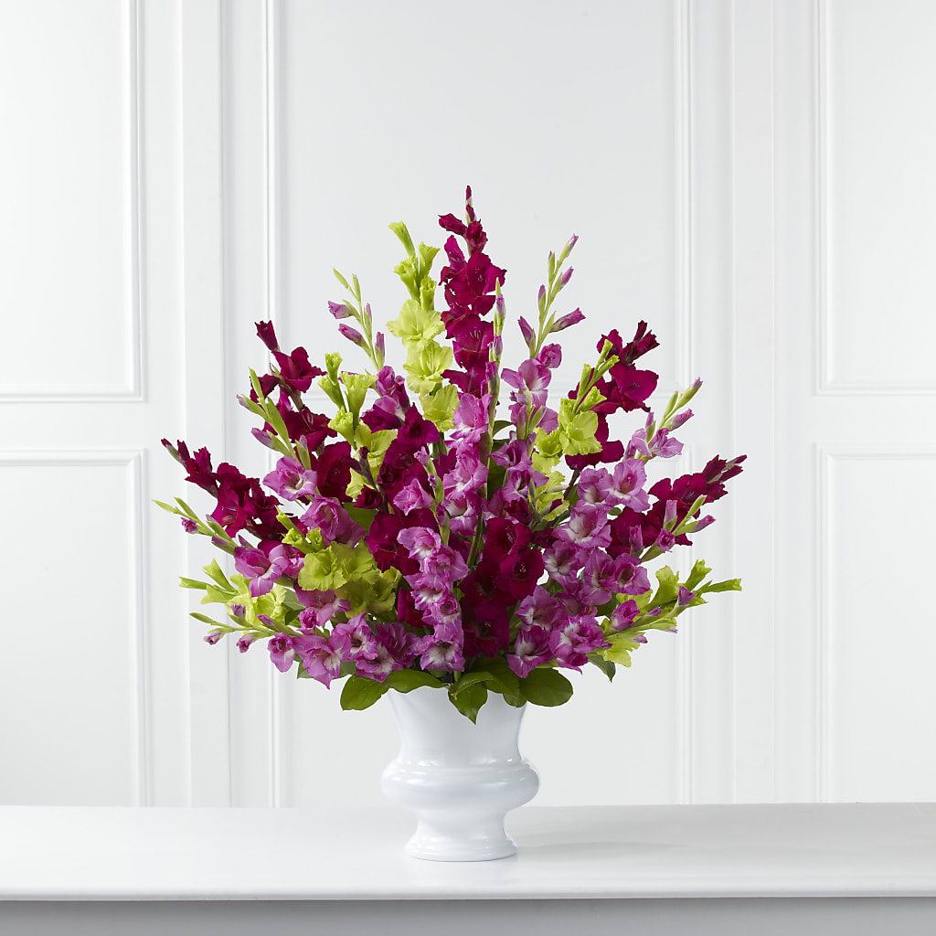 Solemn Offering Arrangement – Poplar Flower Shop, Terre Haute IN