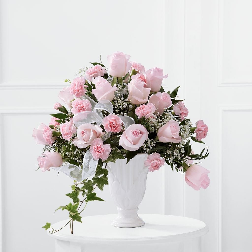 Deepest Sympathy Arrangement – Poplar Flower Shop, Terre Haute IN