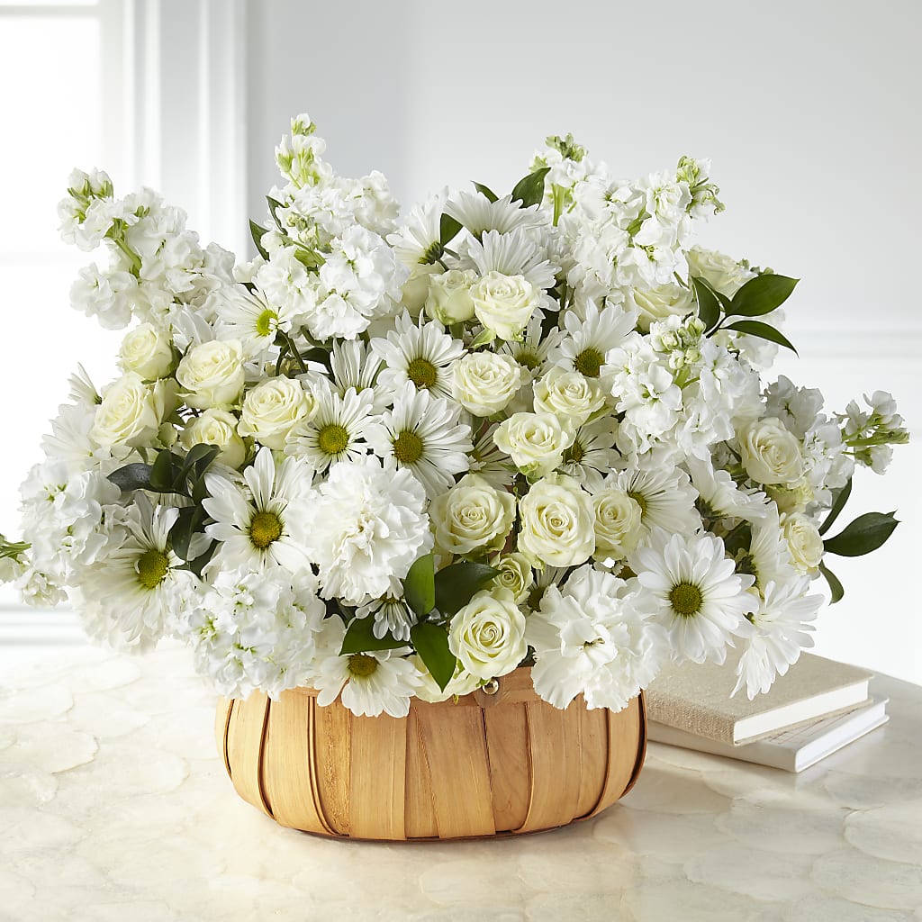 Graceful Garden Basket – Poplar Flower Shop, Terre Haute IN