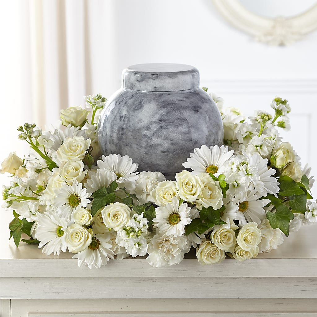 Timeless Tribute Cremation Adornment – Poplar Flower Shop, Terre Haute IN