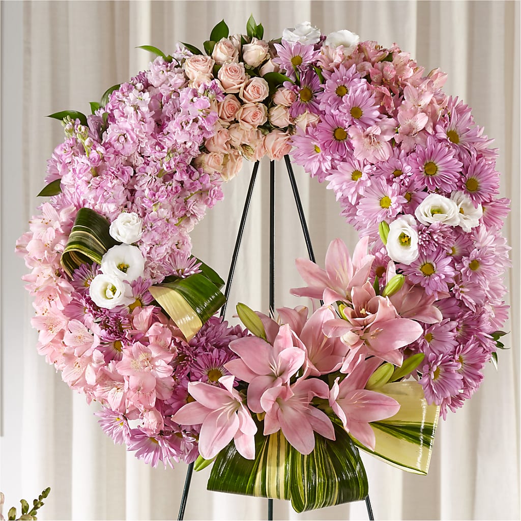 Gift of Warmth Wreath – Poplar Flower Shop, Terre Haute IN
