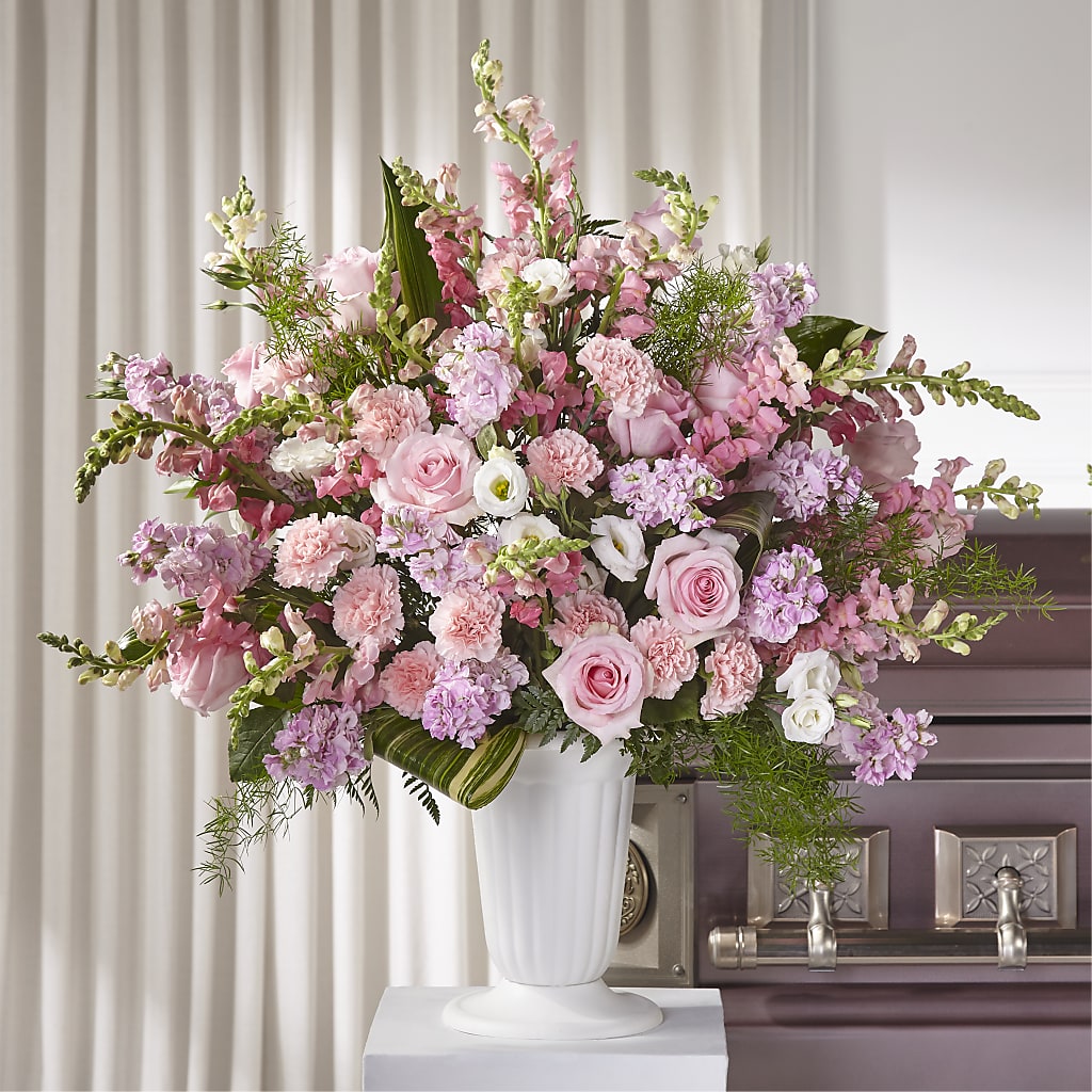 Divine Comfort Arrangement – Poplar Flower Shop, Terre Haute IN