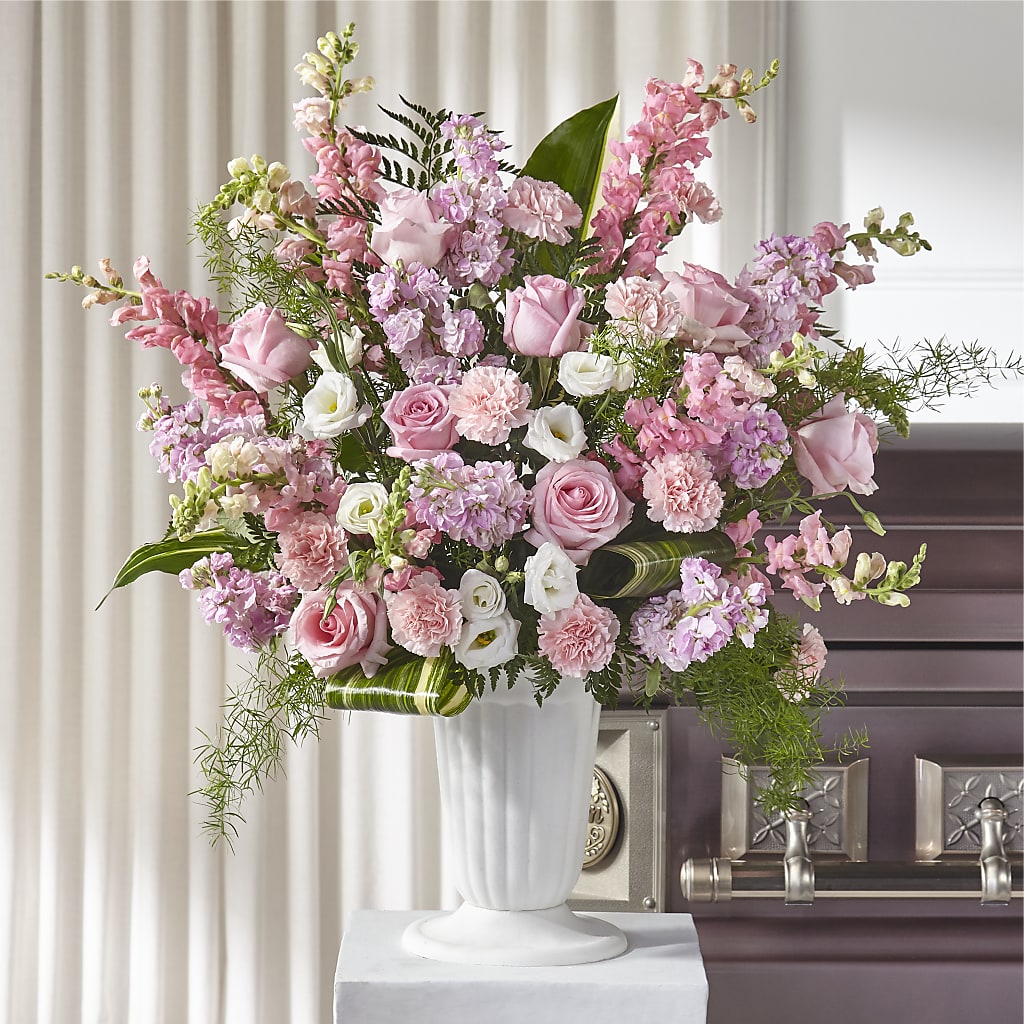 Divine Comfort Arrangement – Poplar Flower Shop, Terre Haute IN