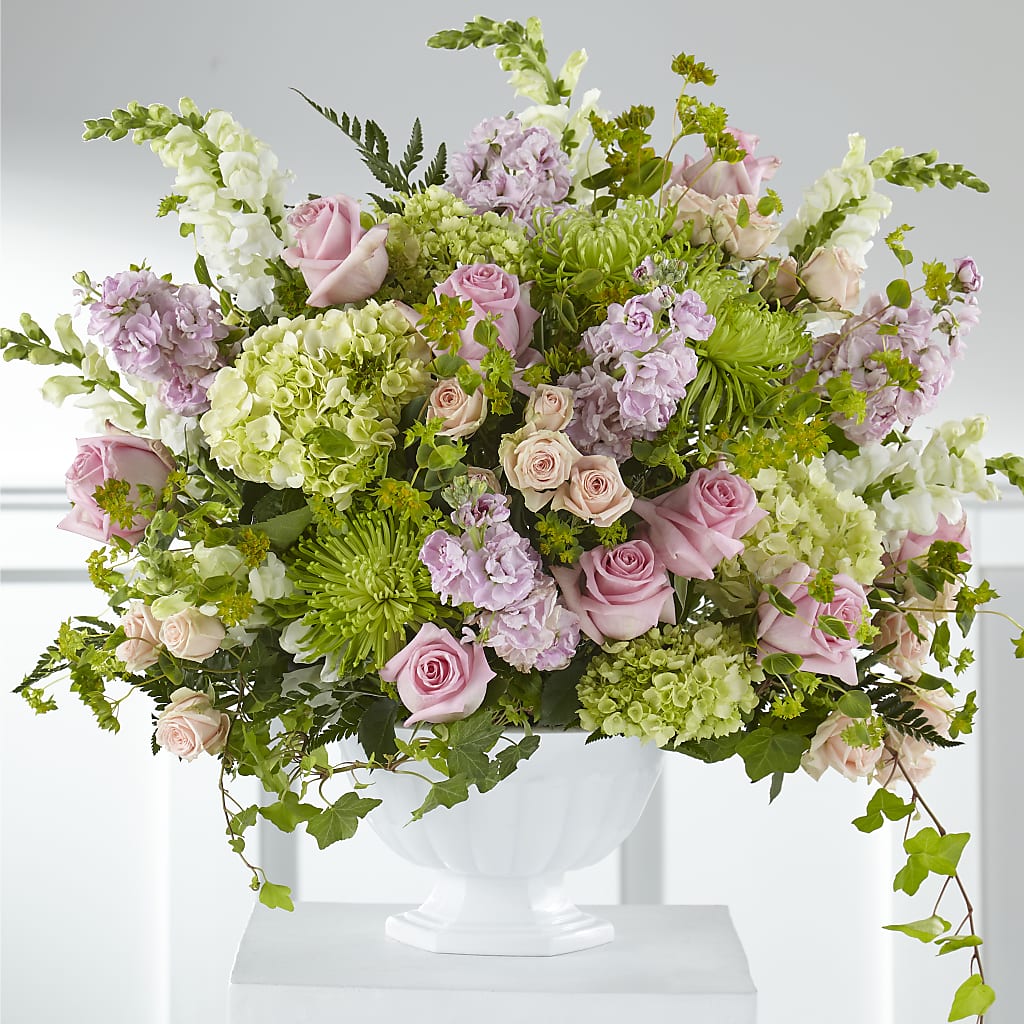 Radiant Embrace Arrangement – Poplar Flower Shop, Terre Haute IN