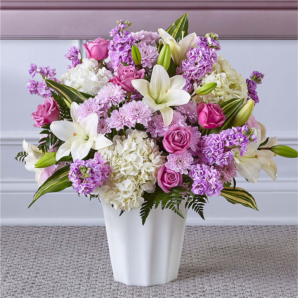 Heaven Sent Floor Basket – Poplar Flower Shop, Terre Haute IN
