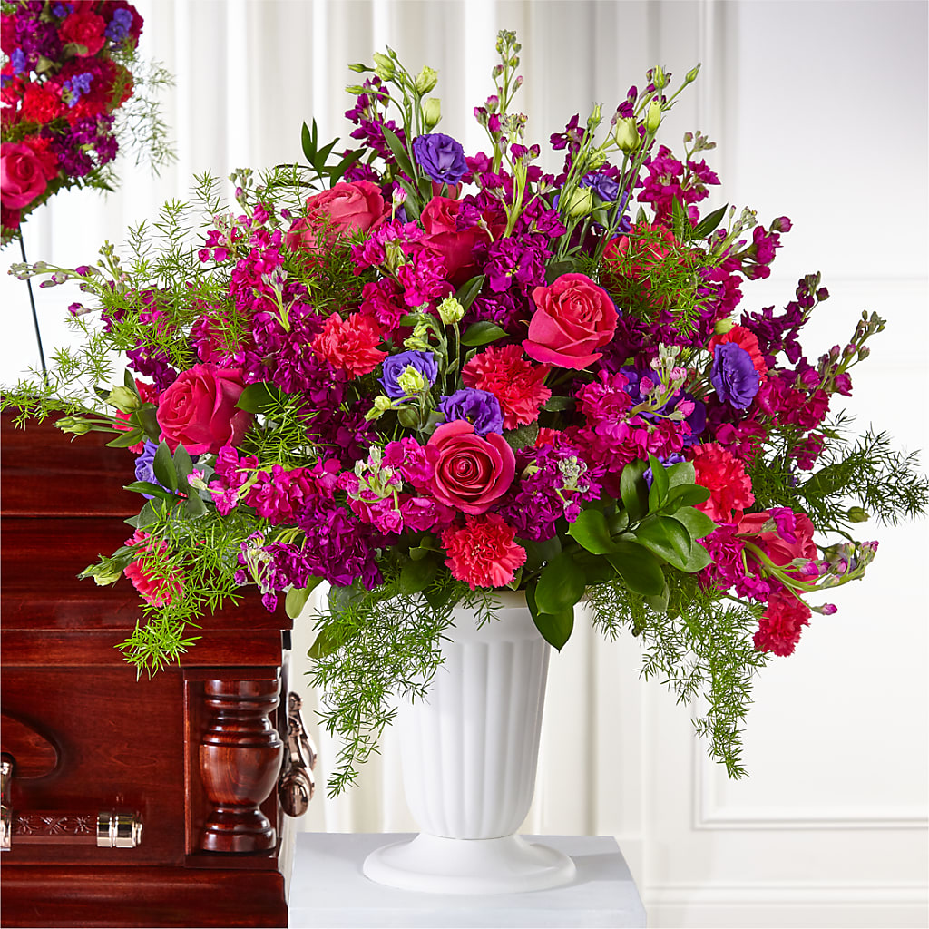Eternal Day Arrangement – Poplar Flower Shop, Terre Haute IN