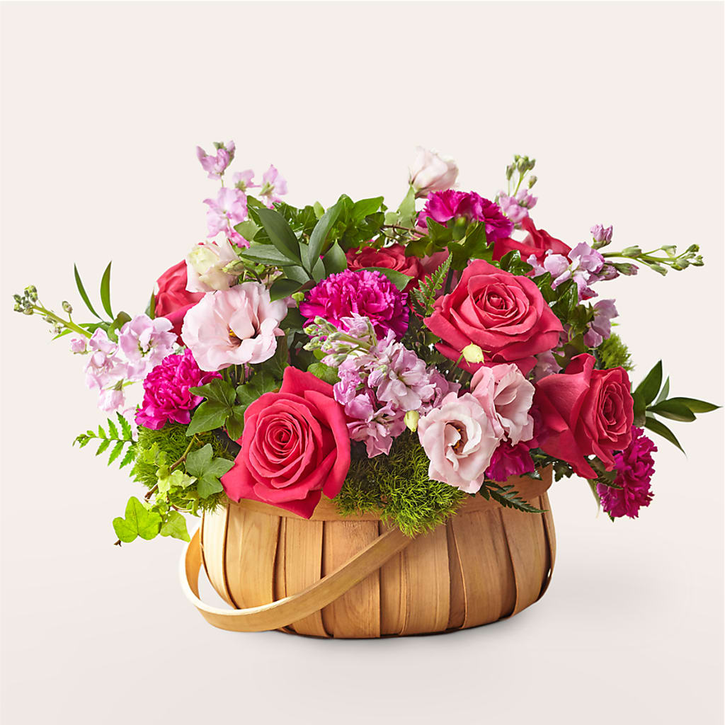Radiance in Bloom Basket – Poplar Flower Shop, Terre Haute IN