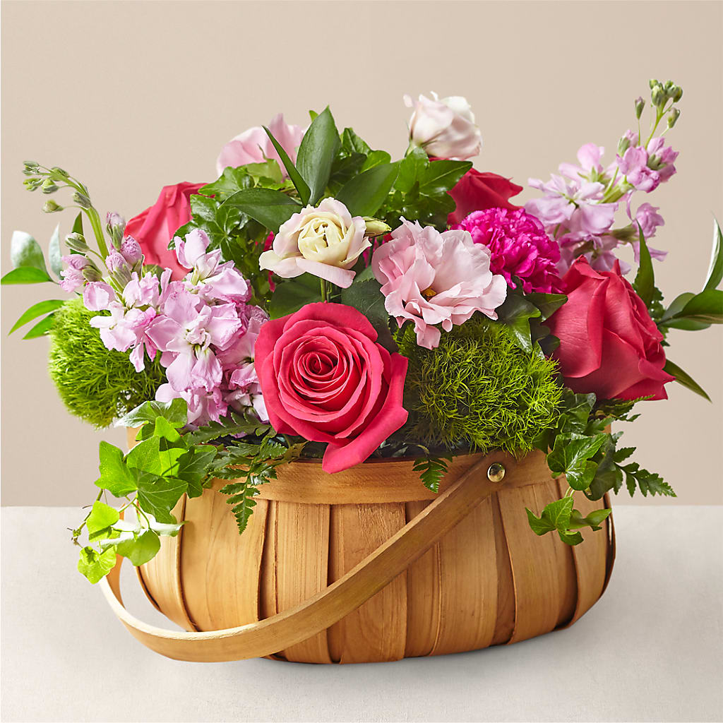 Radiance in Bloom Basket – Poplar Flower Shop, Terre Haute IN