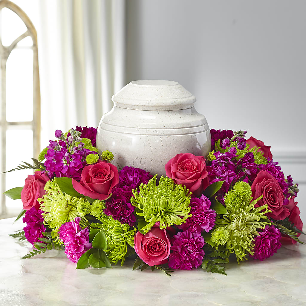 Hopeful Blessings Cremation Adornment – Poplar Flower Shop, Terre Haute IN