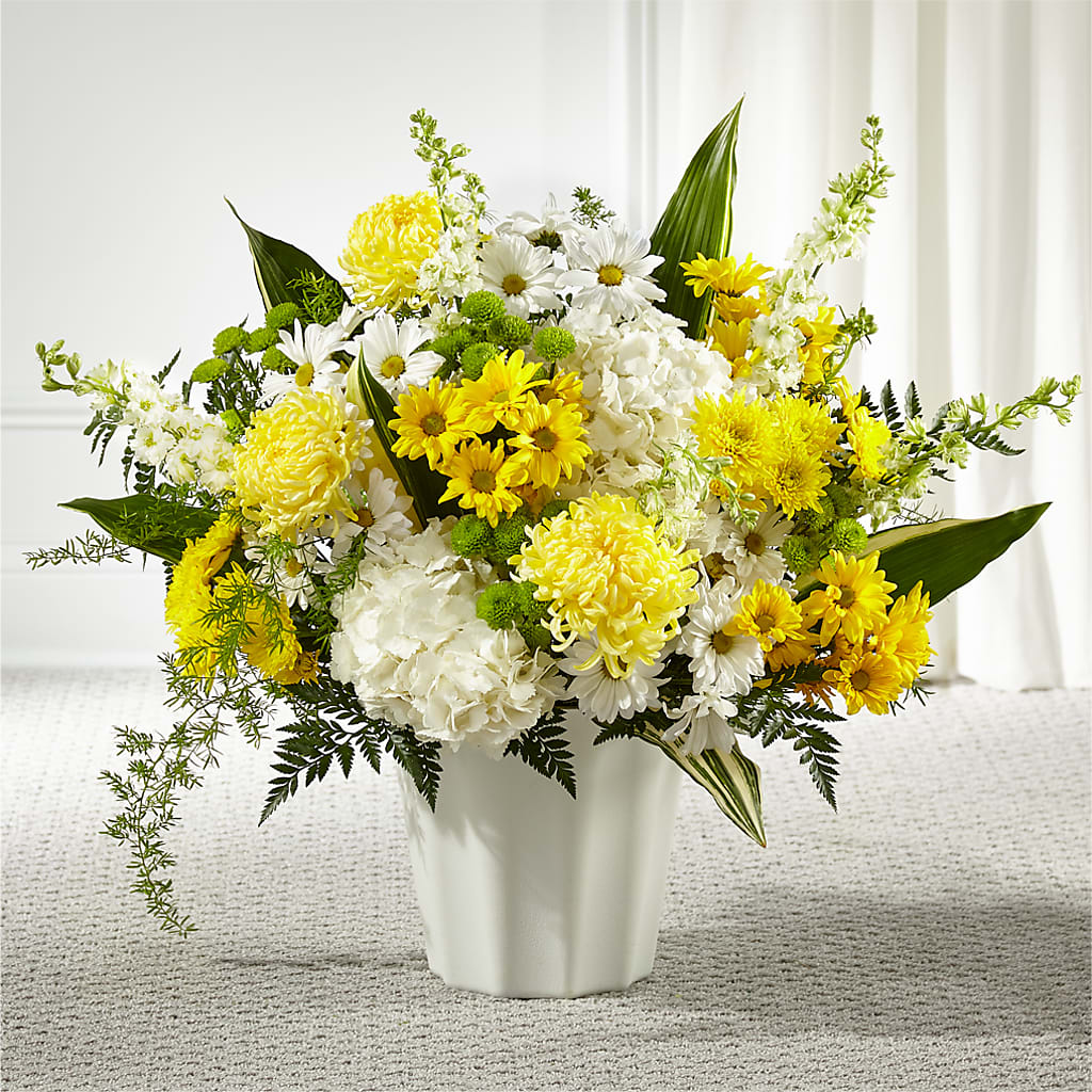 Unity & Grace Floor Basket – Poplar Flower Shop, Terre Haute IN