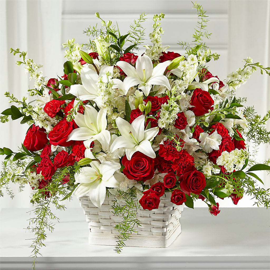 Sentiments of Love Arrangement – Poplar Flower Shop, Terre Haute IN