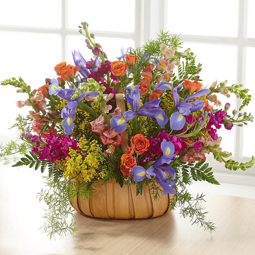 Garden of Life Basket – Poplar Flower Shop, Terre Haute IN