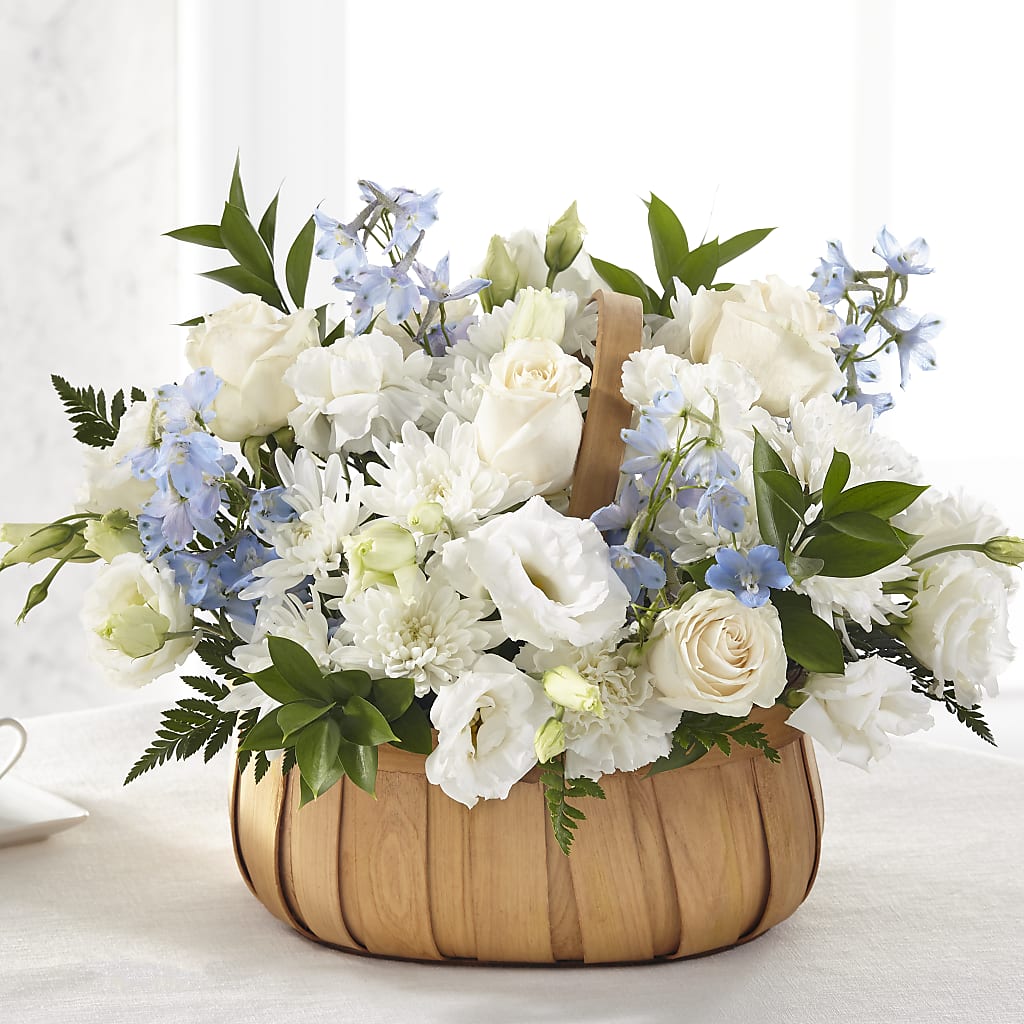 Sincerely Heartfelt Basket – Poplar Flower Shop, Terre Haute IN