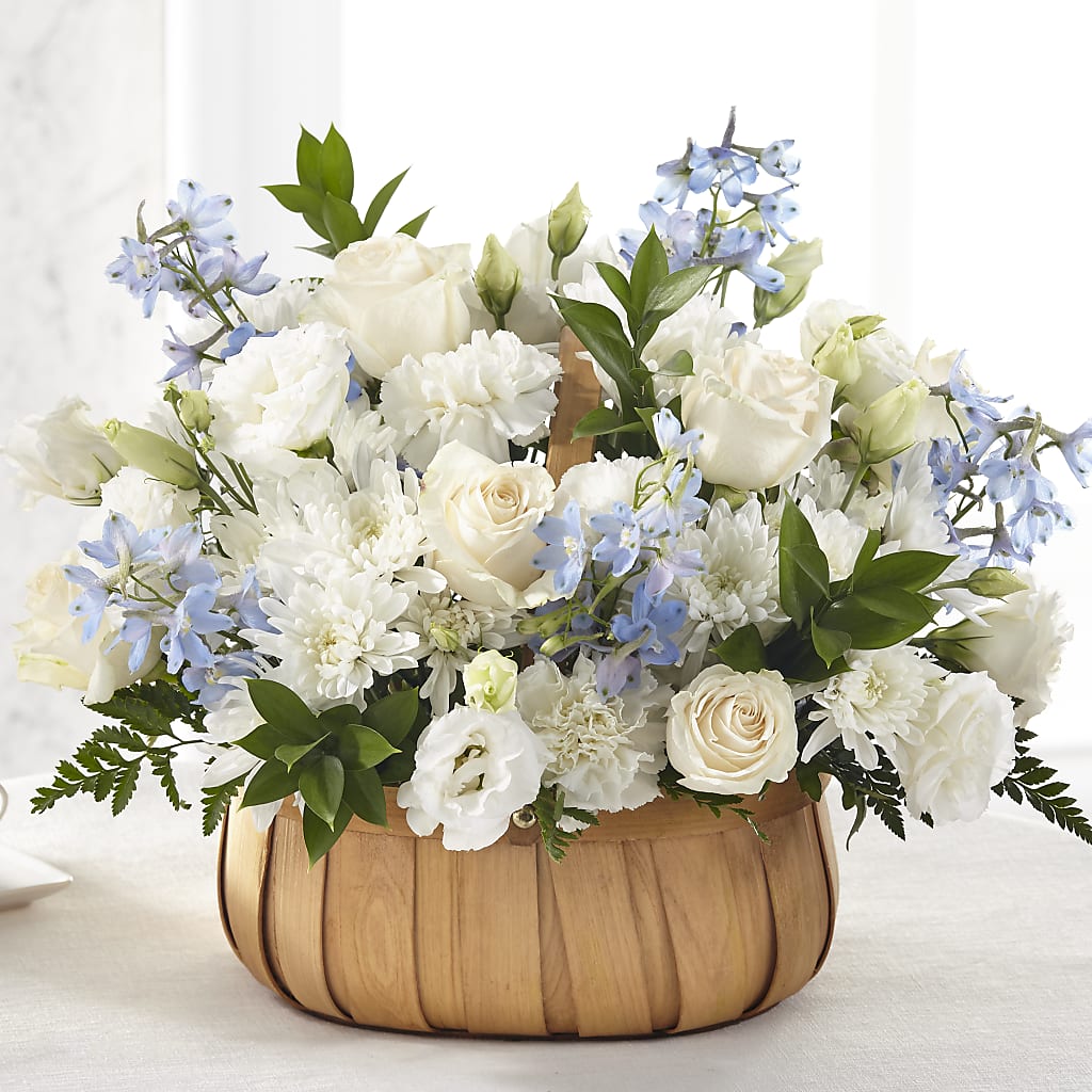 Sincerely Heartfelt Basket – Poplar Flower Shop, Terre Haute IN