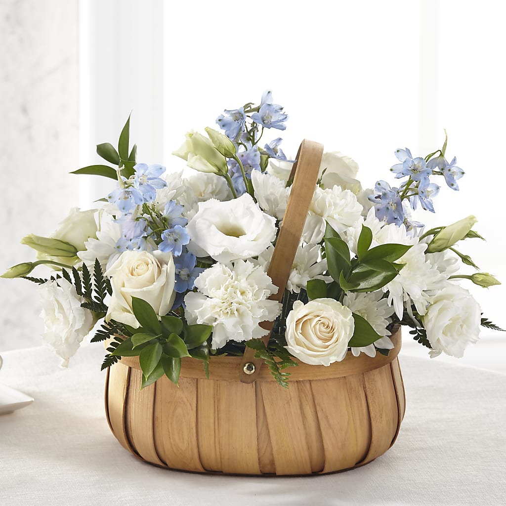 Sincerely Heartfelt Basket – Poplar Flower Shop, Terre Haute IN