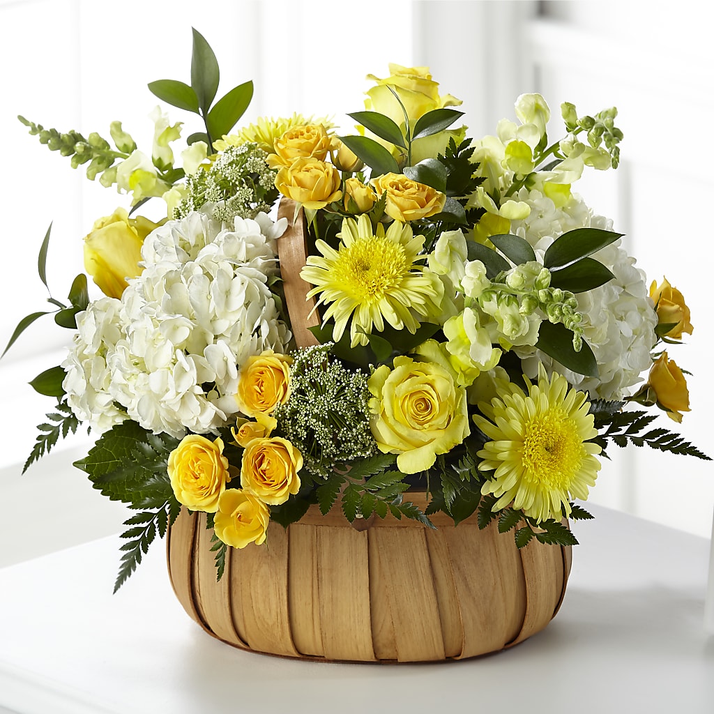 Rustic Remembrance Basket – Poplar Flower Shop, Terre Haute IN